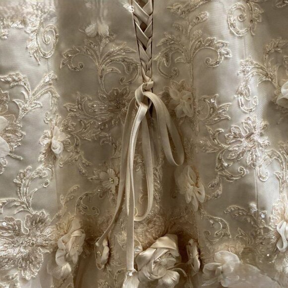 Maggie Sottero Haute Couture Rihanna Royale size 12 wedding gown - Picture 14 of 16